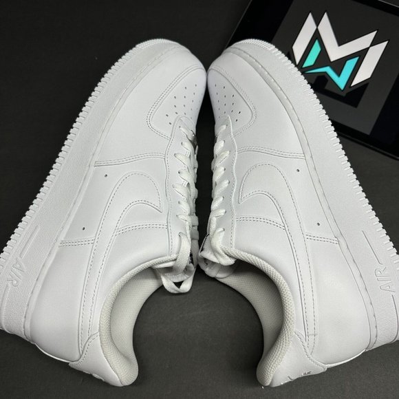 Nike Air Force 1 \'07 FlyEase \'Triple White\' Shoes Mens Sizes main image 12